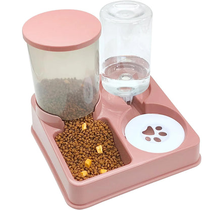 Revolutionary 2-in-1 Automatic Pet Feeder and Water Dispenser Set for Dogs - Effortless Feeding and Hydration!