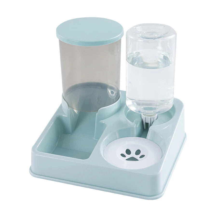 Revolutionary 2-in-1 Automatic Pet Feeder and Water Dispenser Set for Dogs - Effortless Feeding and Hydration!